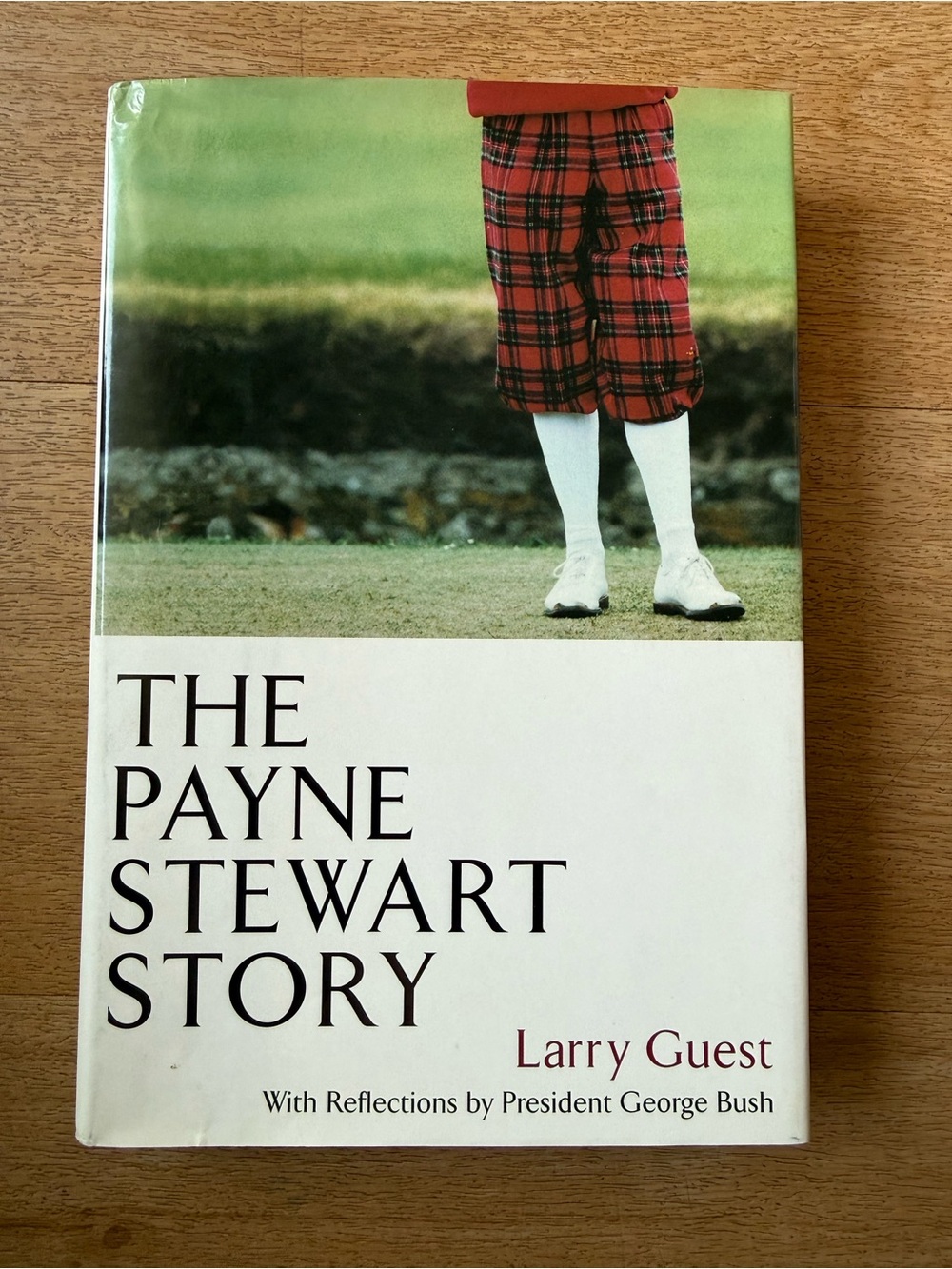 📚3 for $12📚 The Payne Stewart Story by Larry Guest - White & Red Cover